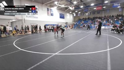 131 lbs Cons. Round 2 - Evelyn Holmes-Smith, Emmanuel University vs Tiyanna Mack, Life University