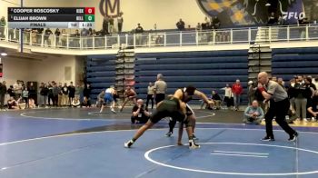 215 lbs Final - Cooper Roscosky, Kiski Area vs Elijah Brown, Belle Vernon