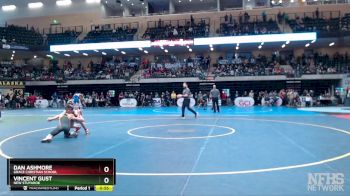 103 lbs Cons. Round 3 - Dan Ashmore, Grace Christian School vs Vincent Gust, New Stuyahok