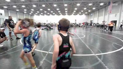 60 lbs Rr Rnd 1 - Logan Morrow, CTWHALE Narwhal - EL vs Hunter Hollis, Eastern Carolina Wrestling - EL