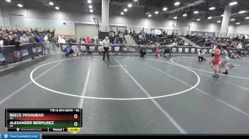 92 lbs Cons. Round 4 - Reece Movahead, VA vs Alexander Bermudez, AZ