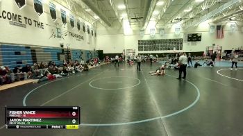 144 lbs Round 3 (4 Team) - Fisher Vance, Pinedale vs Jaxon Martinez, Kelly Walsh