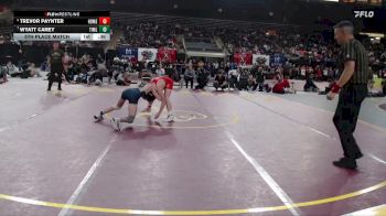 113 lbs 5th Place Match - Wyatt Carey, Timberlake vs Trevor Paynter, Homedale
