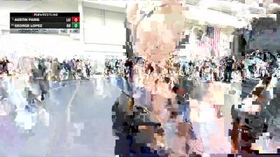 157 lbs Champ. Round 3 - Austin Paris, Layton vs George Lopez, Riverton