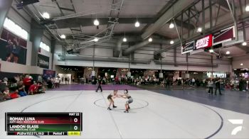 46 lbs Quarterfinal - Roman Luna, Katy Area Wrestling Club vs Landon Glass, Vici Wrestling Club
