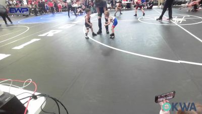 40 lbs 3rd Place - Stetson Phillips, Smith Wrestling Academy vs Bodie Olson, Verdigris Youth Wrestling