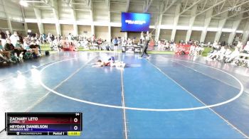94 lbs Round 1 (8 Team) - Zachary Leto, Florida vs Heydan Danielson, Minnesota Red