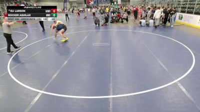 Junior Boys - 175 lbs Cons. Round 7 - Rocker Aguilar, MATPAC Wrestling Club vs Eli Larson, Alber Athletics Wrestling Club
