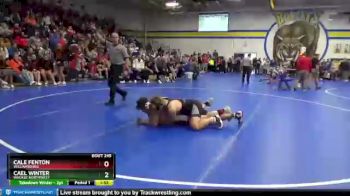 220 lbs Cons. Round 3 - Cale Fenton, Williamsburg vs Cael Winter, Waukee Northwest