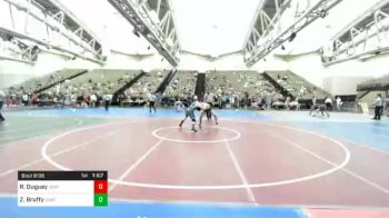 147 lbs Prelims - Ryan Duguay, Unattached vs Zack Bruffy, Unattached, NJ