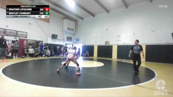 95 lbs Cons. Round 2 - Bentley Cormany, Top Fueler Wrestling Club vs Brayden Lipscomb, Jr. Eagles Wrestling Club