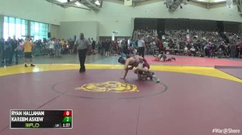 137-H Round of 64 - Kareem Askew, Scorpians vs Ryan Hallahan, John Glenn