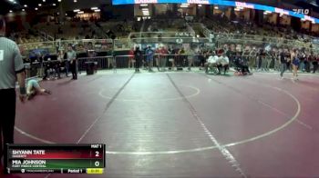 170 lbs Cons. Round 2 - Shyann Tate, Hagerty vs Mia Johnson, Fort Pierce Central