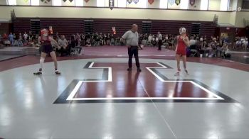 100 lbs Quarterfinal - Alexis Larrabee, Hinton-SBL vs Brooke Walrath, Linn-Mar