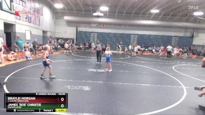 55/60 Semifinal - Braylei Morgan, L A Elite Wrestling vs James `Roe` Christie, Unaffiliated