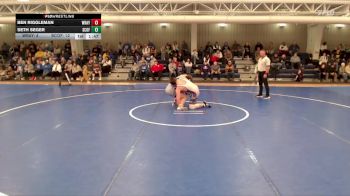 190 lbs Round 4 (16 Team) - Ben Riggleman, Wray vs Seth Seger, Sedgwick County/Fleming