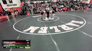 190 lbs Cons. Round 2 - Lucas Herrada, Joliet (WEST) vs Cooper Murray, St. Charles (EAST)