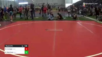 109 lbs Round Of 16 - Mia Zuniga, Team Takedown vs Ariana Martinez, Salem Elite