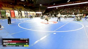 120 Class 2 lbs Cons. Round 2 - Ethan Hale, Kirksville vs Bradley Stumpff, Cassville