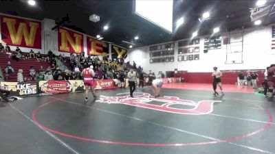 285 lbs Cons. Round 2 - Liam Kim, Valenicia (Santa Clarita) vs Sebastina Raygoza, Downey