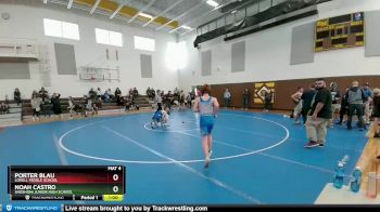 120 lbs Semifinal - Noah Castro, Shoshoni Junior High School vs Porter Blau, Lovell Middle School