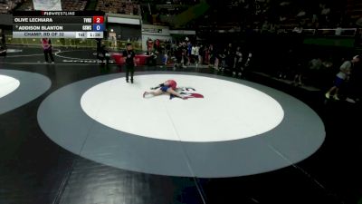 120 lbs Champ. Rd Of 32 - Olive Lechiara, Temecula Valley High School Wrestling vs Addison Blanton, G-Style Wrestling Club