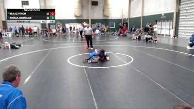 70 lbs Semifinal - Khalil Douglas, Sherman Challengers vs Isaac Finch, CWC Thunder