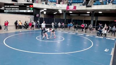 145 lbs Cons. Round 6 - Bailey Mitchell, Unattached vs Rylee Hernandez, Unattached