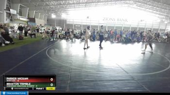110 lbs Quarters & Wb (16 Team) - Braxton Trimble, Sanderson Wrestling Academy vs Parker Wickam, Bear Cave