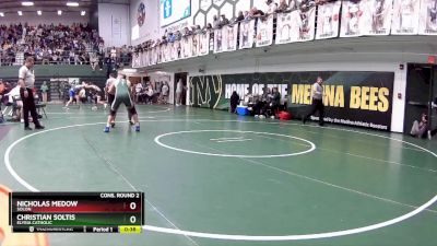 165 lbs Cons. Round 2 - Nicholas Medow, Solon vs Christian Soltis, Elyria Catholic