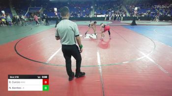 138 lbs Round Of 64 - Beni Curcio, Winchester vs Niko Kontos, Lincoln-Sudbury (HS)