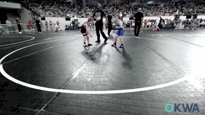60 lbs Round Of 32 - Ezra Fisher, Tiger Trained Wrestling vs Jesse Hightower, Watonga Youth Wrestling