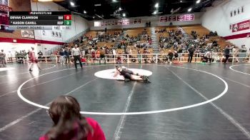 144 lbs Champ. Round 1 - Kason Cahill, Rock Springs vs Devan Clawson, Riverton