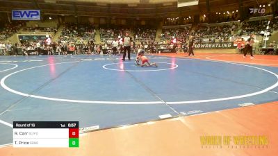 49 lbs Round Of 16 - Ryker Carr, SlyFox Wrestling Academy vs Theo Price, Grandview