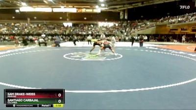 144 lbs Cons. Round 1 - Santiago Carbajal, Columbia vs Sam Drake-weiss, Moscow