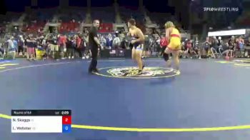 220 lbs Round Of 64 - Nolan Skaggs, Indiana vs Logan Webster, Georgia