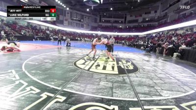 285 lbs 3rd Place Match - Jett Hitt, Columbia vs Luke Wilford, Vallivue