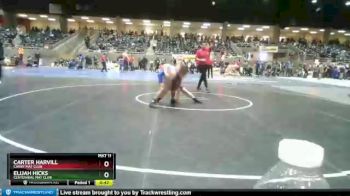 105 lbs Champ. Round 1 - Carter Harvill, Canby Mat Club vs Elijah Hicks, Centennial Mat Club