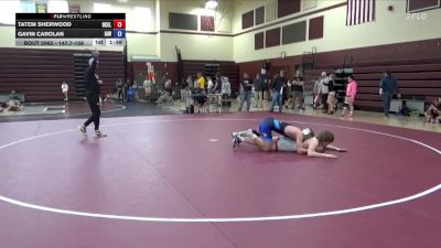 147.7-158 Champ. Round 1 - Tatem Sherwood, DC ELITE vs Gavin Carolan, Immortal Athletics WC