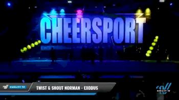 Twist & Shout Norman - Exodus [2021 L6 Senior Coed Open - Small Day 1] 2021 CHEERSPORT National Cheerleading Championship