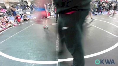 100 lbs Rr Rnd 2 - Athena Kent, Duncan Demon Wrestling vs Kylee Ooton, Amped Wrestling Club