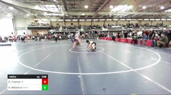 285 lbs Quarterfinal - Doug Traynor, New Fairfield vs Adolfo Betancur, Bishop Hendricken