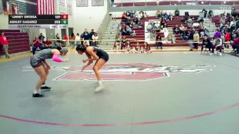 120 lbs Quarterfinal - Linsey Ortega, Toppenish (Girls) vs Ashley Casarez, Grandview (Girls)