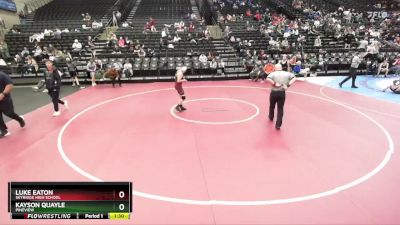 129 lbs Cons. Round 2 - Kayson Quayle, Pineview vs Luke Eaton, Skyridge High School