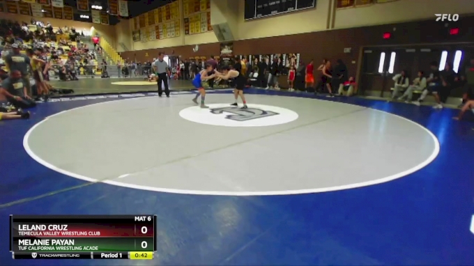 102 lbs Round 2 - Leland Cruz, Temecula Valley Wrestling Club vs ...