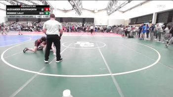 147-H lbs Round Of 32 - Alexander Southworth, Barn Brothers vs Dominic Lally, Wayne