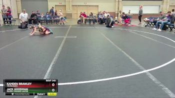 76 lbs Round 3 - Kamden Brawley, Young Bucs vs Jack Goodman, Minion Training Center