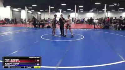 102 lbs Quarterfinals (8 Team) - Noah Curren, Pennsylvania Blue vs Joseph Shook, North Carolina