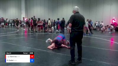 170 lbs Cons. Round 2 - Jonathan G Ramirez, Eagle Empire Wrestling vs Ponchelo Cadet, Westside High School Wrestling