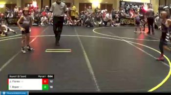 56 lbs Round 1 (6 Team) - Taten Roper, Ares Red vs Javier Flores, The Untouchables Purple